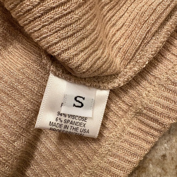 SABLYN Yael Ribbed Tee In Honey Women’s Size Small Short Sleeve - Picture 10 of 12